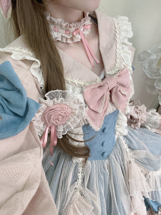 Original Lolita "Rosemary" daily princess dress, suitable for coming-of-age ceremonies, elegant for spring and autumn.