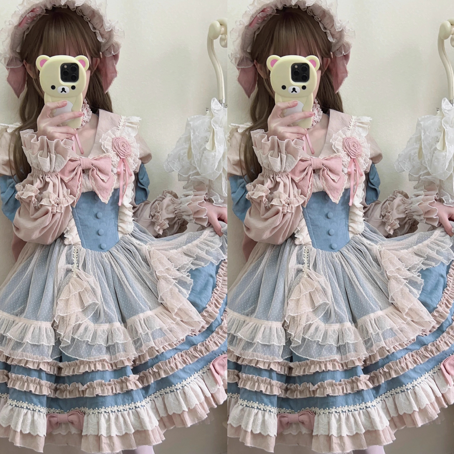 Original Lolita "Rosemary" daily princess dress, suitable for coming-of-age ceremonies, elegant for spring and autumn.