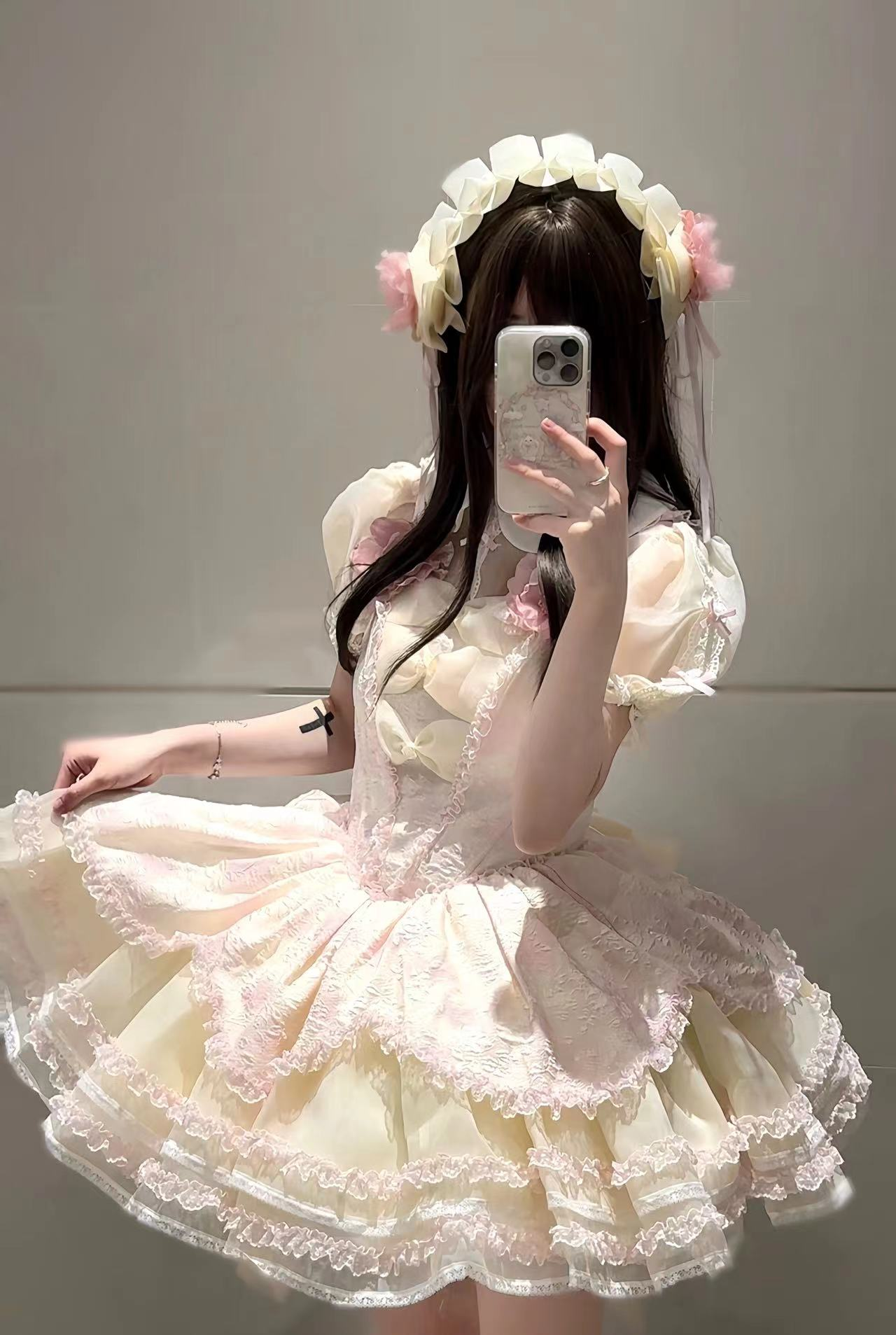 Original Lolita "Jasmine Rain" elegant daily dress.