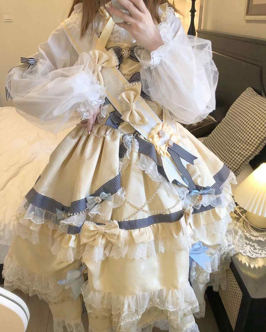 Original and genuine Lolita dress "Coronation 2.0", a dress for Lolita girls, daily wear, women's mid-to-long length.