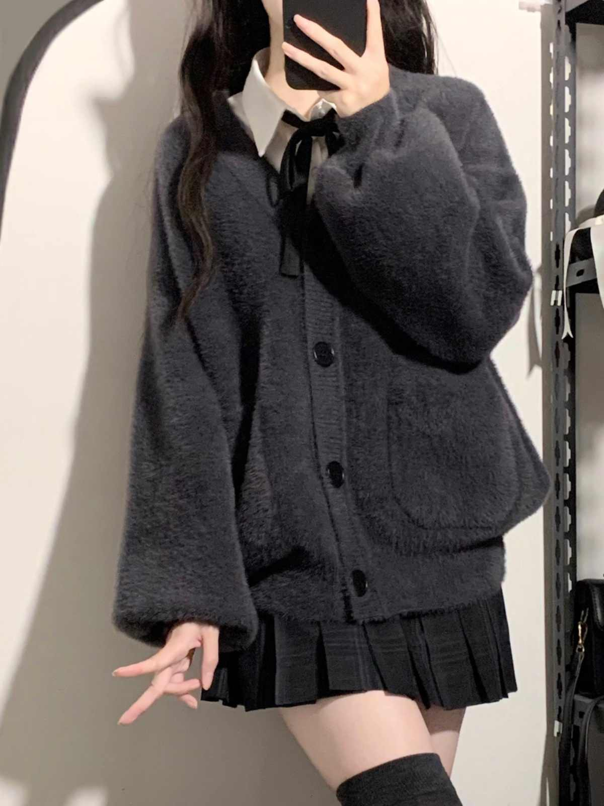 New Product. Little Moon Sleep Cardigan. JK Thickened Multi-Color Sweater Knit Coat. JK Uniform Blouse.