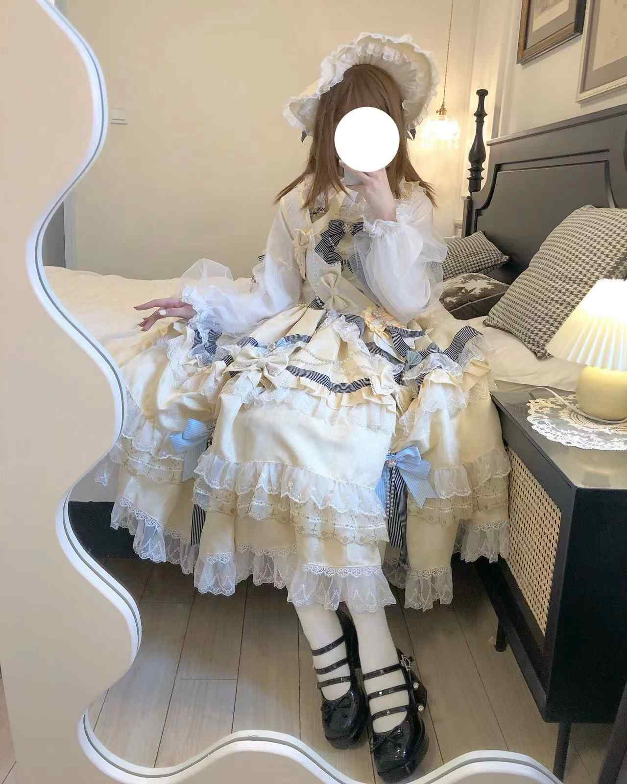 Original and genuine Lolita dress "Coronation 2.0", a dress for Lolita girls, daily wear, women's mid-to-long length.