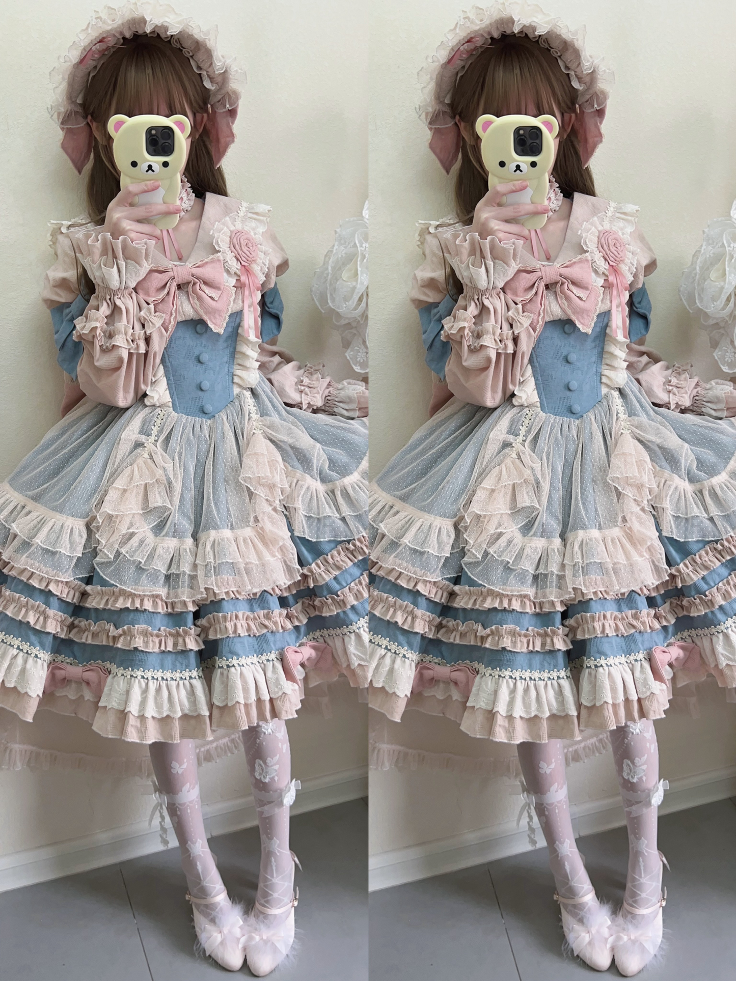 Original Lolita "Rosemary" daily princess dress, suitable for coming-of-age ceremonies, elegant for spring and autumn.