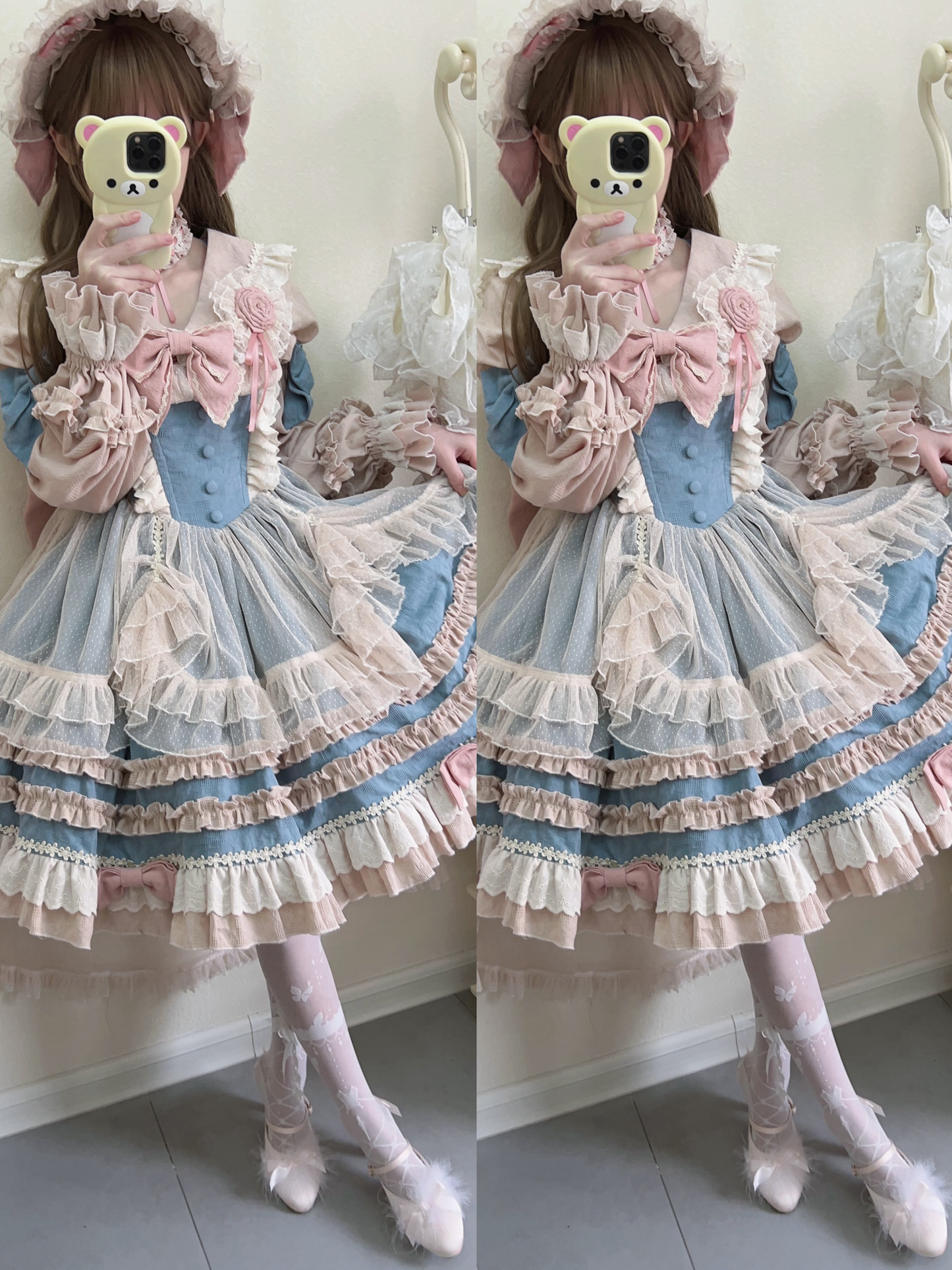 Original Lolita "Rosemary" daily princess dress, suitable for coming-of-age ceremonies, elegant for spring and autumn.