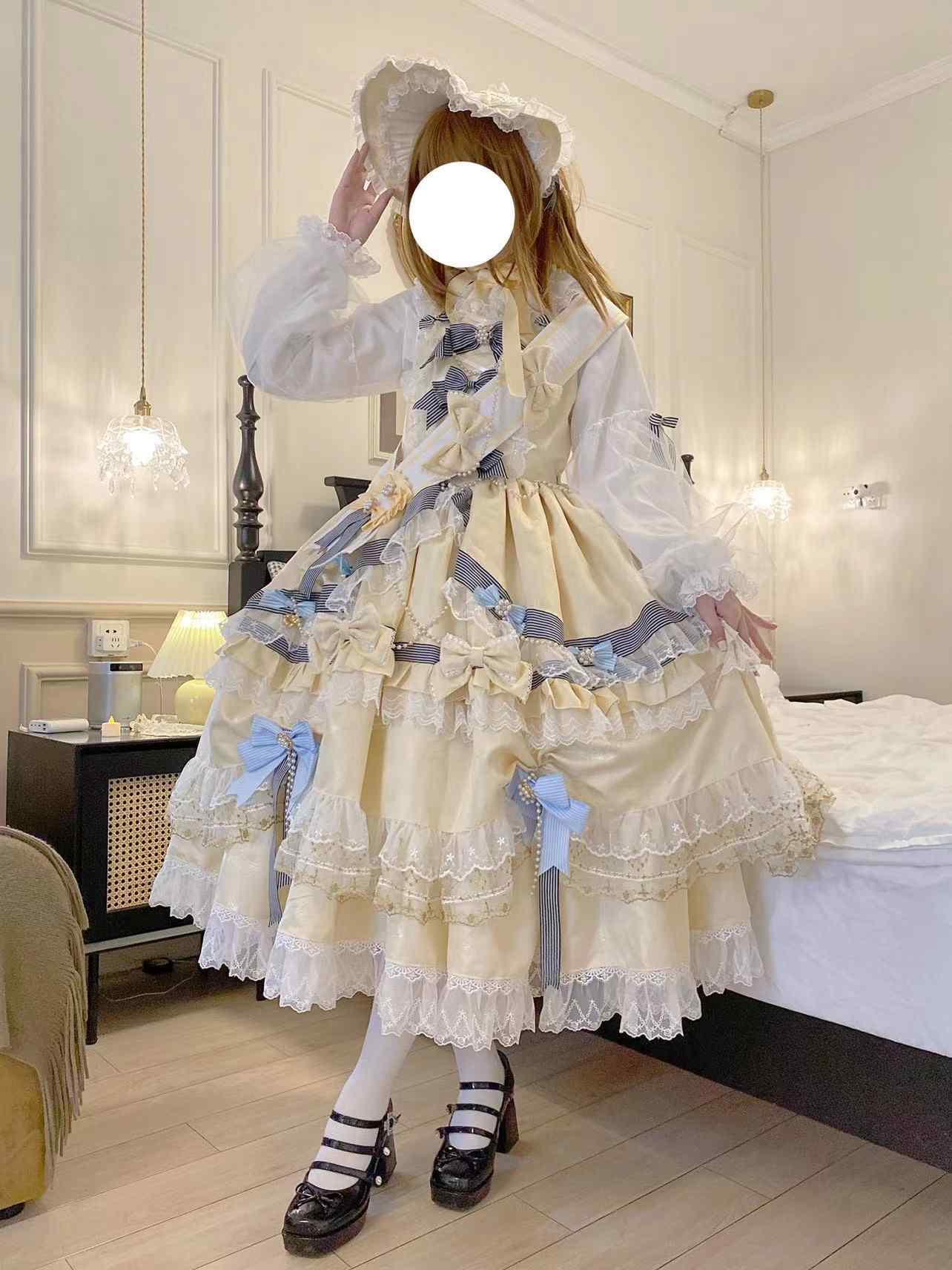 Original and genuine Lolita dress "Coronation 2.0", a dress for Lolita girls, daily wear, women's mid-to-long length.