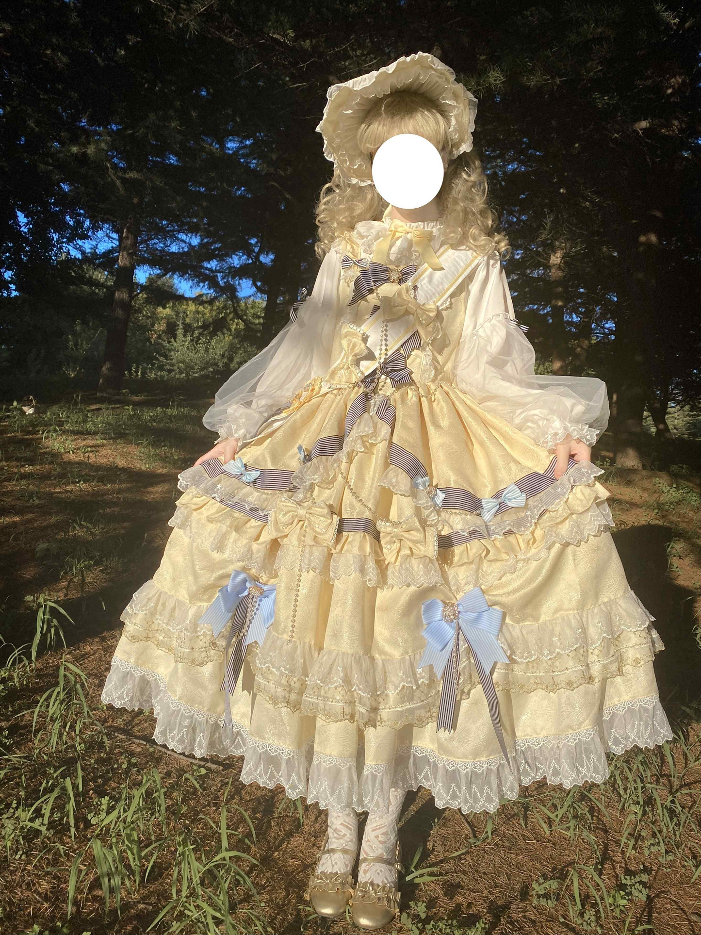 Original and genuine Lolita dress "Coronation 2.0", a dress for Lolita girls, daily wear, women's mid-to-long length.