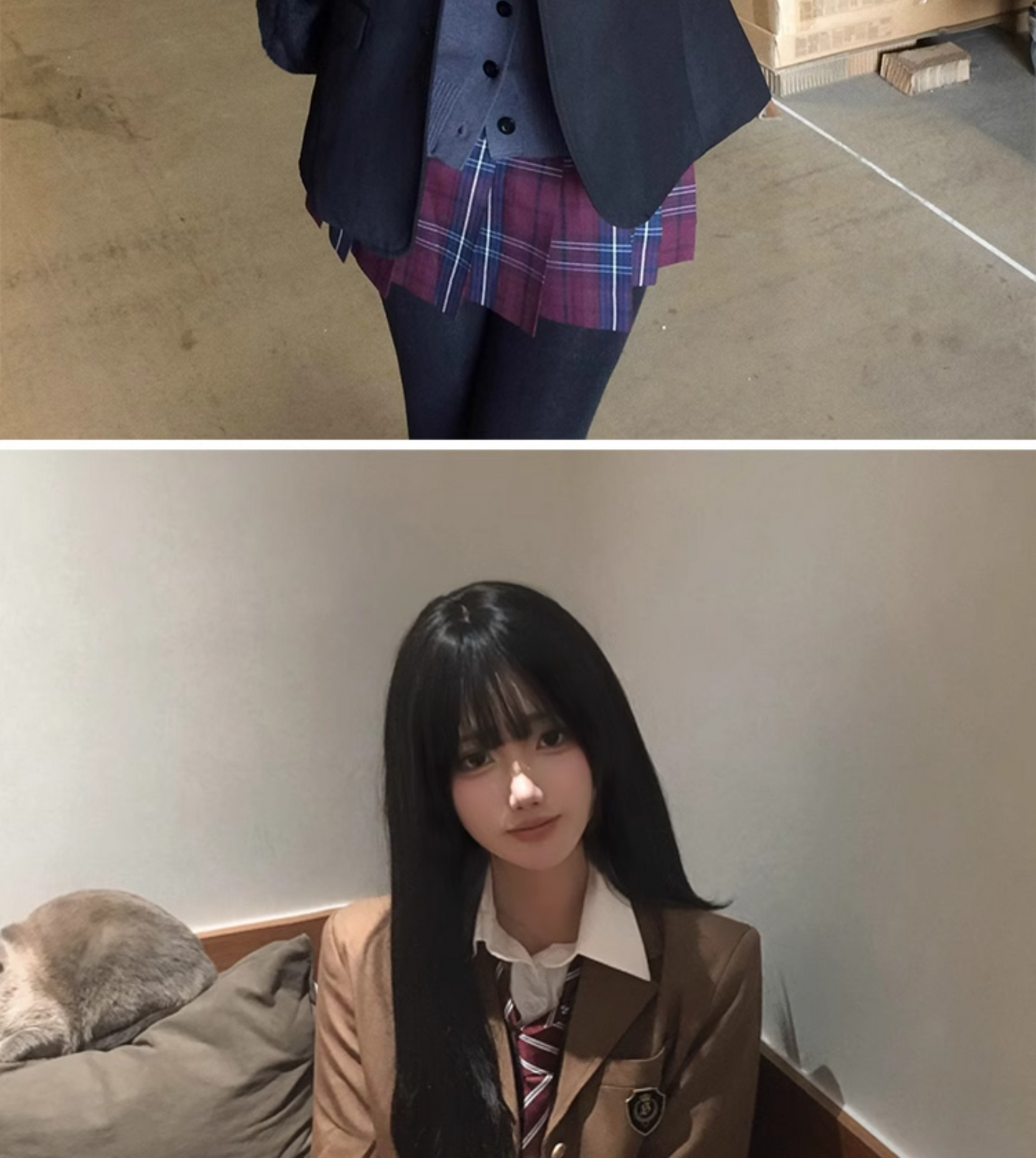 Original Saint Research High School Suit, School-style JK Uniform with Three Buttons, Multi-color Blazer, Versatile Outerwear.