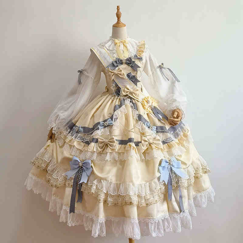 Original and genuine Lolita dress "Coronation 2.0", a dress for Lolita girls, daily wear, women's mid-to-long length.