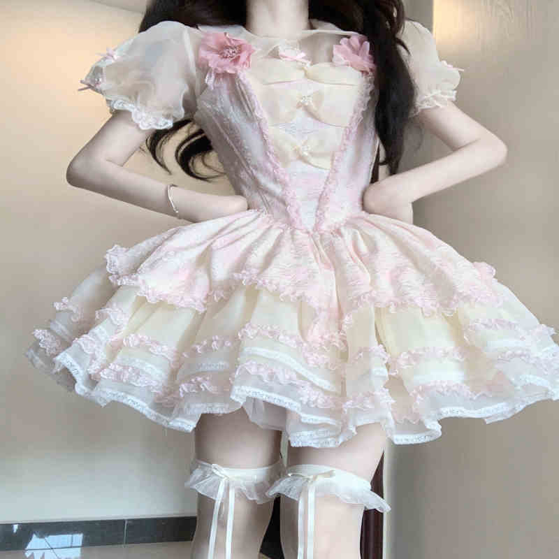 Original Lolita "Jasmine Rain" elegant daily dress.